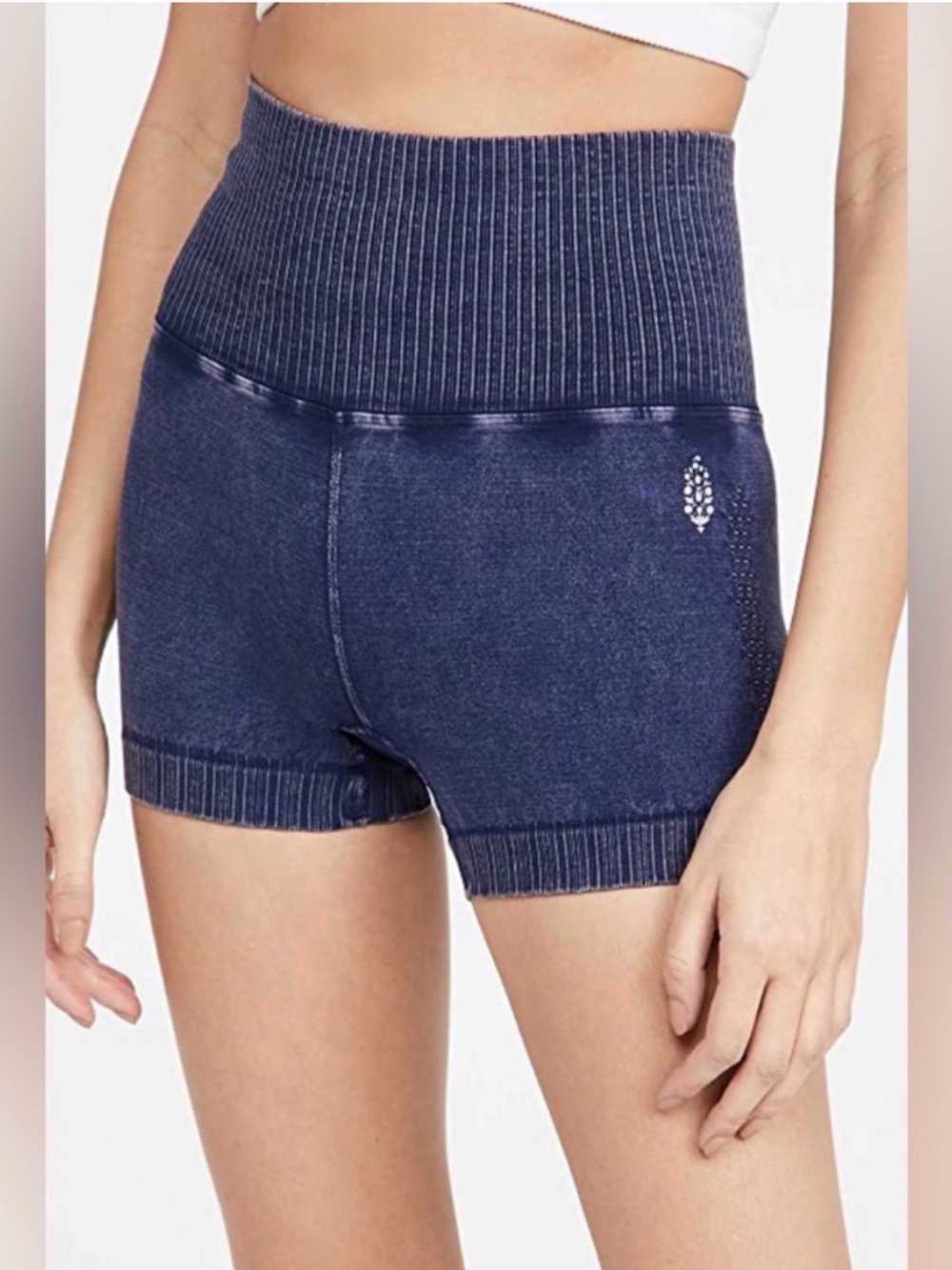 FP Movement 🪬 by 🪬Free People 
Good Karma Running Shorts in Deepest Navy - XS